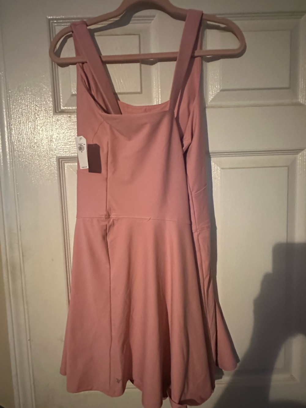 Old Navy Pink Fit-and-Flare Athletic Dress - Picture 4 of 5